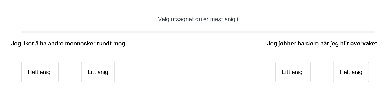 Eksempel på øvelse for Adept 15