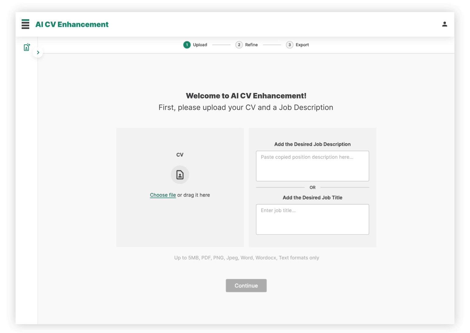 CV optimalisering