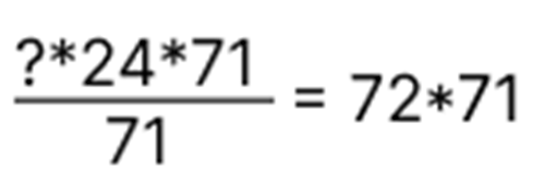 Eksempel fra øvelsestest i Verify Calculation